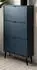 Furn.Design Aldan Schuhschrank blau, 3 Klappen, 70x125cm