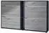 Vladon Today Schuhschrank 4 Klappen, 2 Schubladen, Avola-Anthrazit (50025913)