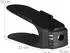 Relaxdays Schuhstapler 12er Set, bis Größe 39/40, rutschfest, schwarz (10025540_46)