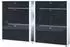 Vladon Today Schuhschrank mit LED-Beleuchtung, schwarz Hochglanz, 155,5x95x28cm (50025791)