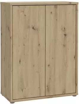Forte Alice Springs Schuhschrank 2 T&uuml;ren Artisan Eiche 74,5x99,1x34,9cm (70 80)