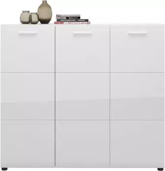 Meble W&oacute;jcik Merano Schuhkommode Wei&szlig;, 134,8x120x36cm, MDF/PVC (51218303-0)
