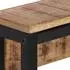 vidaXL Garderobenständer Massivholz Mango roh 87x10x27cm (358920)