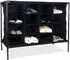 Relaxdays Camping Schuhschrank Stoff 16 Fächer, 65x84x36cm