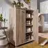 Finebuy Schuhschrank Holz Sonoma 2 Türen 60x90x35cm 12 Paar (SuVa2372_1)