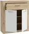 Forte Baccio Schuhschrank 83cm Weiß / Artisan Eiche (BCCK222-C830)