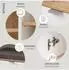 Innostyle Bari Garderoben-Set MDF weiß matt 208x202x38cm