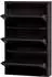 Woood Sandburg Schuhschrank Metall, schwarz, 66x16x103cm (72941766-0)