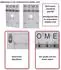 MCW Wandgarderobe C89 Home Shabby-Look Paulownia Holz 91x60cm Braun (MCW-C89)