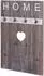 MCW Wandgarderobe C89 Home Shabby-Look Paulownia Holz 91x60cm Braun (MCW-C89)