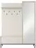 Mirjan24 Ozmi 1D1K Garderoben-Set, kaschmir, Metall, 135x40x180cm (Ozmi 1D1K)
