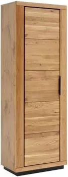 MCA Furniture Greno Garderobenschrank 69,5x200,5x40cm, Eiche, 1 Holzt&uuml;r mit Kleiderstange