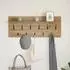 vidaXL Wandmontierter Nachttisch Artisan-Eiche 100x40x12cm (874450)