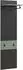 xonox.home Canu Garderobenpaneel Basaltgrau/Smoke Green 165x45x29cm (X4CP1623)