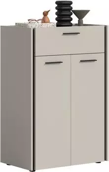 xonox.home Schuhkommode Emil, Kaschmir Melamin, 75x106x37cm