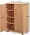 Finebuy Schuhschrank Holz, 2 Türen, 12 Paar, 60x90x35cm (SuVa2373_1)