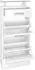 Vladon Loret V2 Schuhschrank 2 Klappen, 1 Schublade, Glasablage, schwarz hochglanz (46x104x23 cm)