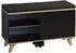 Kesper Schuhschrank mit Sitzkissen, schwarz, 77x48x30cm (1594313)