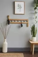 HOFMANN LIVING AND MORE Garderobenpaneel in verschiedenen Farben mit 5 Haken