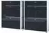 Vladon Today Schuhschrank 24 Paar, schwarz hochglanz, 155,5x95x28cm (50025787)