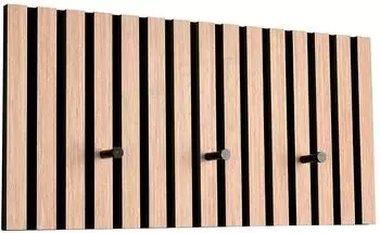 Mirrors and More Grace Wandgarderobe Eiche Artisan/schwarz, 60x30cm (GRACE)