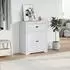 vidaXL Bodo Flurschrank weiß 80x35x90cm (4016866)