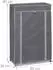 Relaxdays Schuhschrank Stoff, 5 Fächer, 60x30x90cm