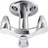 Sotech Drehhaken Rena 3-fach, Chrom, 10er-Pack (SO42000-III)