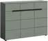 xonox.home Canu Schuhschrank Smoke Green, 120x94x37cm (X4CP1604)