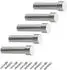 Sotech TUULA III Garderobenhaken, Edelstahl, 70mm, 5 Stück (SO83492-II)