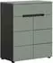 xonox.home Canu Schuhschrank grün, 94x80x37cm (X4CP1603)