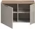 xonox.home Slide Garderobenbank mit Stauraum, Kaschmir / Evoke Oak, 80x48x36cm (X9QQ9631)