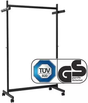 MAUL MAULsamba Reihengarderobe, 16 Haken, schwarz (9424190)