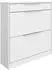 Borchardt-Möbel Oliva Schuhschrank weiß matt, 89x96x24cm (48290142-0)