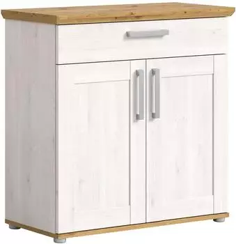 xonox.home Verona Schuhschrank 1 Schublade, 2 Türen, Lärche/Eiche (X70K5603)