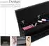 TecTake Schuhbank Natalya mit Sitzkissen, schwarz, 104x30x49cm (403624)