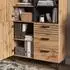 VICCO Garderobe Amber Eiche Wotan 100x142cm (55547)