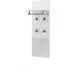 VICCO Eliza Wandgarderobe weiß, 43x120cm (56445)