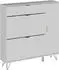 VICCO Helge Schuhschrank weiß, 108x107,5cm (54243)