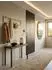 KADIMA DESIGN Wandgarderobe mit 15 Haken, Metall, silber, 80x20x4cm