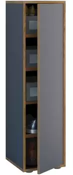 VCM Salia B30 Schuhschrank XL, Holz, anthrazit