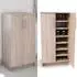 VICCO Dalia Schuhschrank 7 Fächer, Sonoma, 56x108cm (24045)