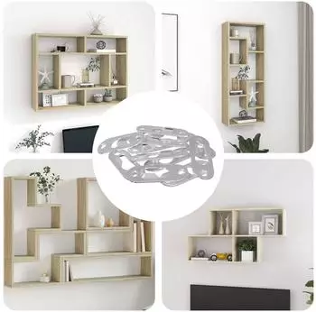vidaXL Schl&uuml;sselloch-H&auml;nger 3673 St&uuml;ck silber 45x16x3,5mm Eisen