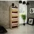 Home Collective Schuhschrank 4 Fächer, Sonoma, 50x152x28cm