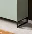 Inn.Furn Borga Schuhschrank salbeigrün, Eiche Artisan, 90x97cm (GE70148-01)
