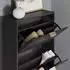VICCO Helge Schuhschrank schwarz 60x128,5cm (54234)