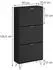 VICCO Helge Schuhschrank schwarz 60x128,5cm (54234)