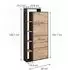 VICCO Orlando Schuhkipper Goldkraft Eiche/Anthrazit 80x166,1cm, 4 Fächer (53241)