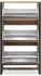Finori Denver Schuhschrank 3 Klappen, Artisan Eiche/Anthrazit, 70x125x25cm