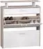 KADIMA DESIGN Schuhkipper mit Schublade Sonoma Eiche 4 Fächer MDF 80x24x95cm